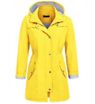 Unibelle Waterproof Front Zip Lightweight Raincoat