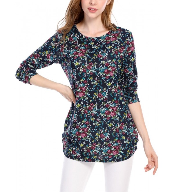 Allegra Womens Floral Prints Knitted