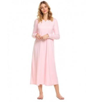 Langle Womens Sleepwear Nightgowns Pajamas