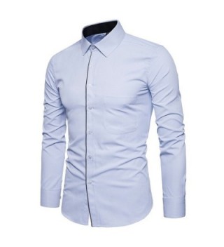 LOCALMODE Sleeve Classic Button Down Shirts