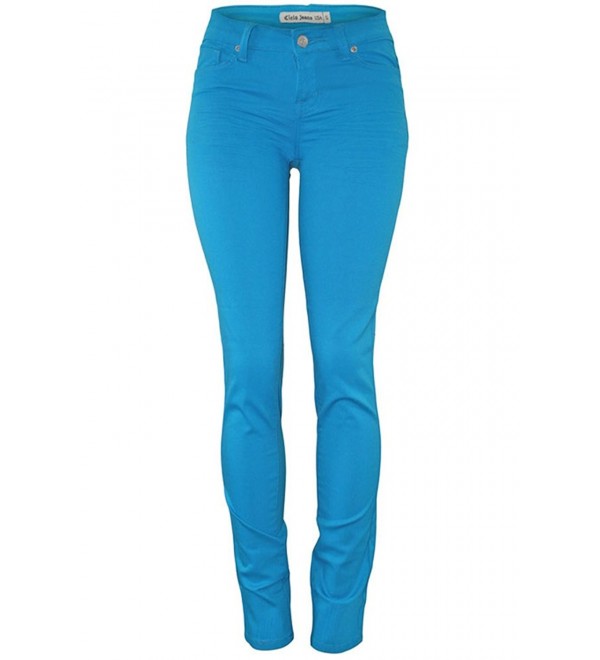 Trendyfriday Womens Color Skinny Jeans