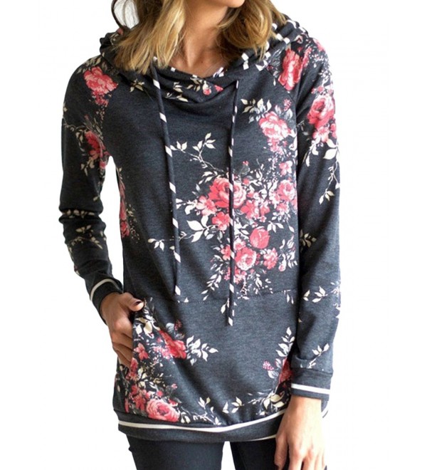 Famulily Womens Printed Pullover Sweatshirts