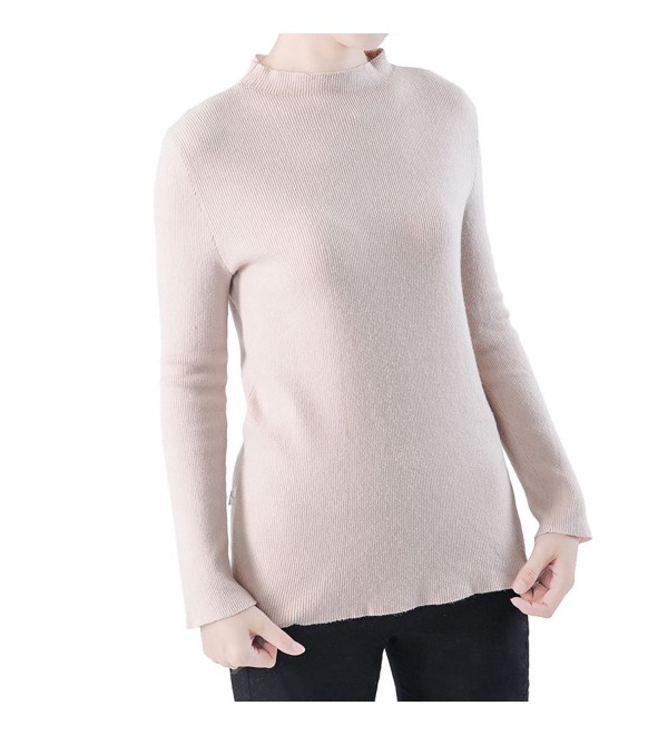OYEAHGIRL Turtleneck Stretchable Elasticity Sweater