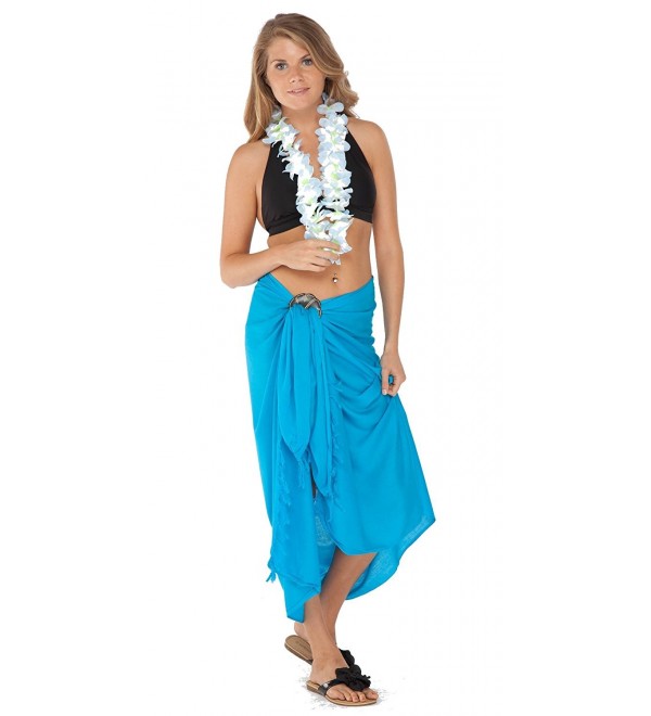 World Sarongs Swimsuit Cover Up Turquoise