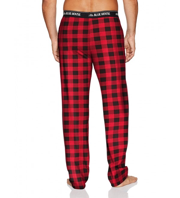 Men's Jersey Pajama Pants - Buffalo Plaid - CK182INI4KI