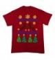Christmas Sweater Reindeer T Shirt Cardinal