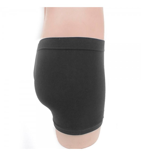 6 Mens Microfiber Boxer Briefs Underwear Seamless Compression Knocker ...