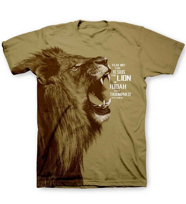 Kerusso Lion All Over Tee Tan
