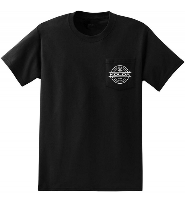 Koloa Pocket T Shirts Thruster Tees Black