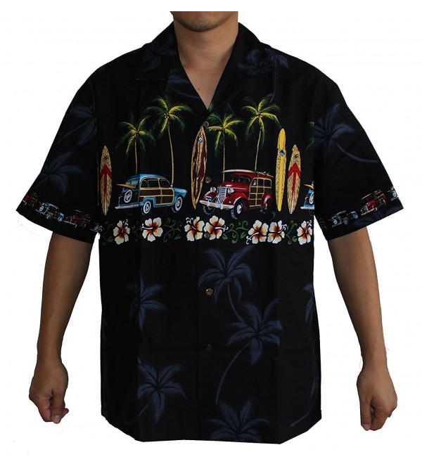Woody Surfboard Hawaiian Aloha Shirt