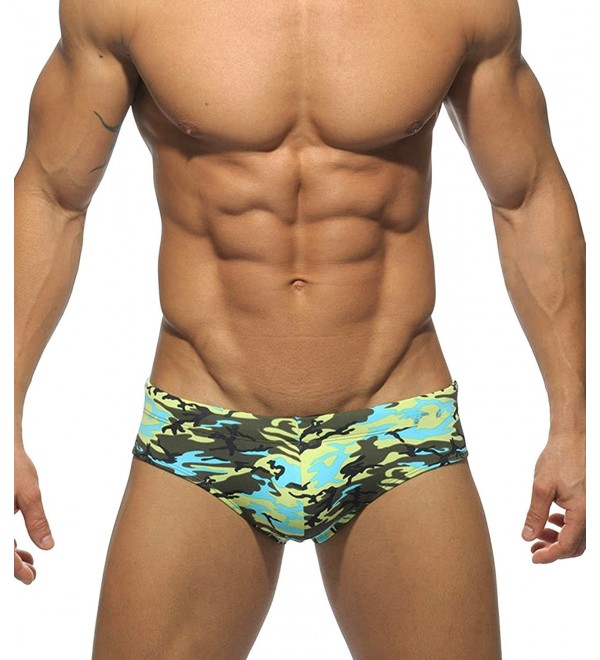 Ployester Swimsuit Briefs Adjustable Drawstring