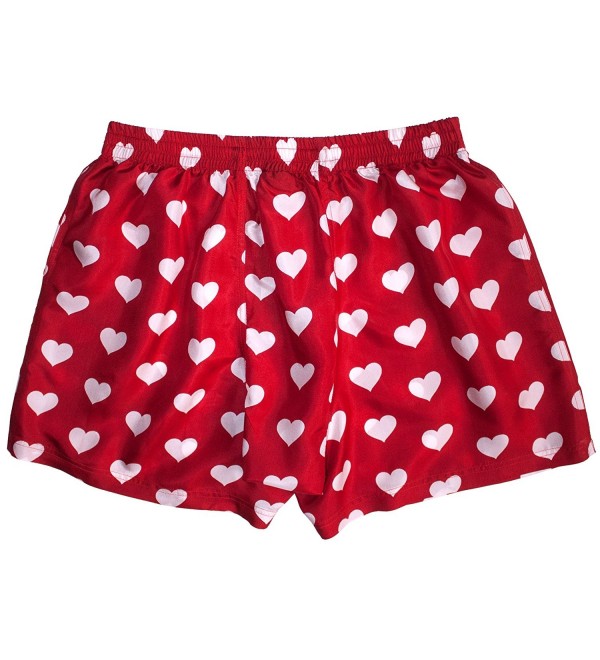 Red Silk Heart Boxers 2.0 by Love You Valentine Special - Men's ...