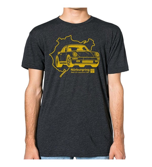 GarageProject101 Porsche yellowbird T Shirt Heather