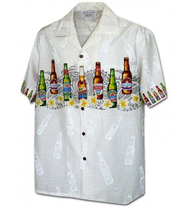 Beer Mens Hawaiian Shirt 3946 WHITE 2XL