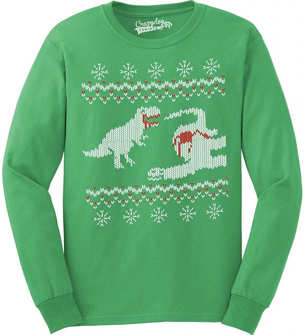 Dinosaur Snack Christmas Unisex Sweatshirt