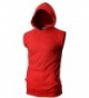 GIVON Lightweight Sleeveless Hoodie DCF015 RED XL