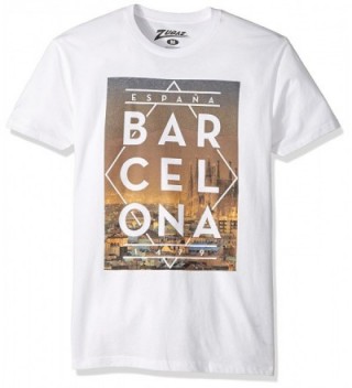 Zubaz Global Graphic T Shirt Barcelona