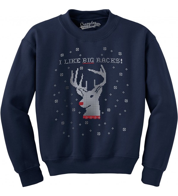Racks Unisex Christmas Holiday Sweatshirt