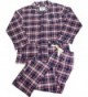 Sleeve Piece Flannel Pajamas 39661 Small