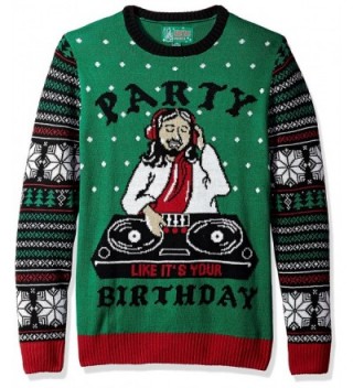 Ugly Christmas Sweater Jesus Party Birthday
