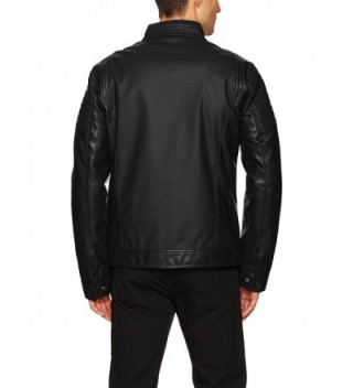 Men's Faux Leather Jackets On Sale