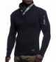 Leif Nelson Pullover LN5460 Black Anthracite