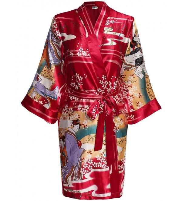 HOTOUCH Womens Kimono Short Sleeves