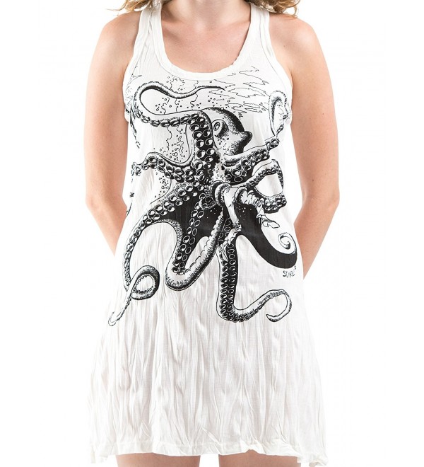 Sure Design Womens Octopus Crinkled