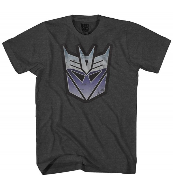 Transformers Stressed Decepticon T Shirt Charcoal
